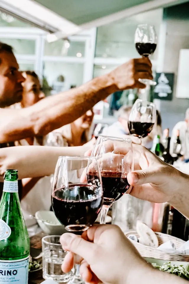 degustation-domicile-verres-vin-rouge-trinquent